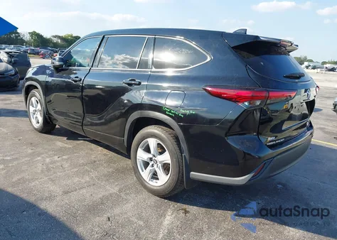 2021 Toyota Highlander Le из США, поврежденный, VIN 5TDBZRBH2MS085139